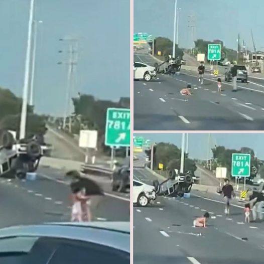 Motorist Takes Matters into Their Own Hands and Fills Giant Pothole in