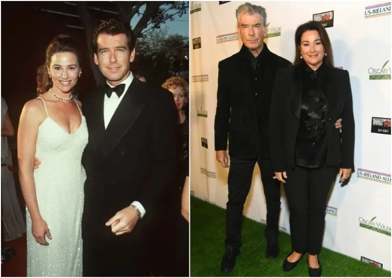 Pierce Brosnan’s ‘Ageless’ Wife Draws Attention Flaunting Her Curves in Figure-Hugging Pink Dress