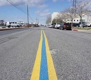 If You’ve Noticed A Blue Line Painted On The Street, Here’s What It Means