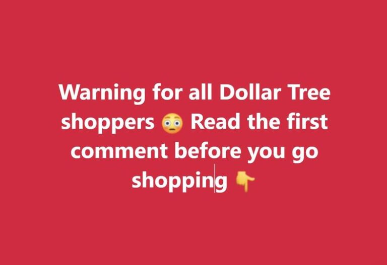 If you shop at Dollar Tree, make sure these items never reach your cart